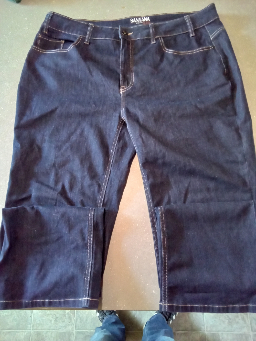 Santana Womena Dark Blue Stretch Jeans